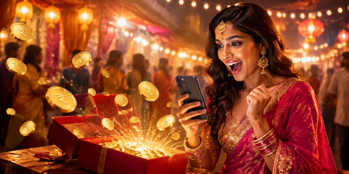 Player placing Andar Bahar bets on mobile with Indian rupee